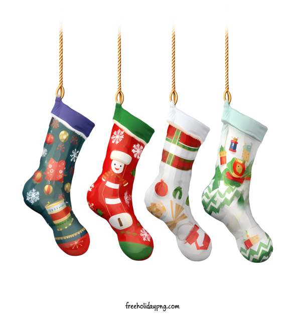 Transparent Christmas Christmas Stocking christmas stockings stockings hanging on strings for Christmas Stocking for Christmas