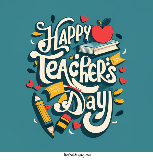 Transparent World Teacher's Day Teacher's Day happy teachers day teacher appreciation for Teacher's Day for World Teachers Day