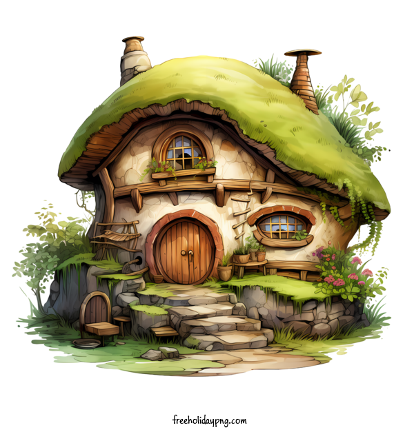 Transparent Hobbit Day Hobbit Day gnome house fairytale house for Happy Hobbit Day for Hobbit Day