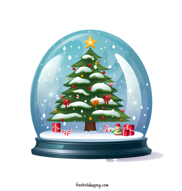 Transparent Christmas Christmas Snow Ball christmas tree snow globe for Christmas Snow Ball for Christmas