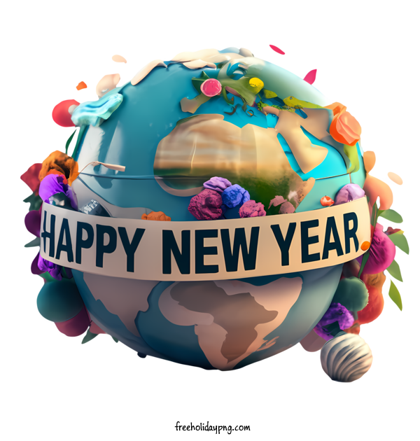 Transparent New Year Happy New Year 2024 happy new year planet for Happy New Year 2024 for New Year