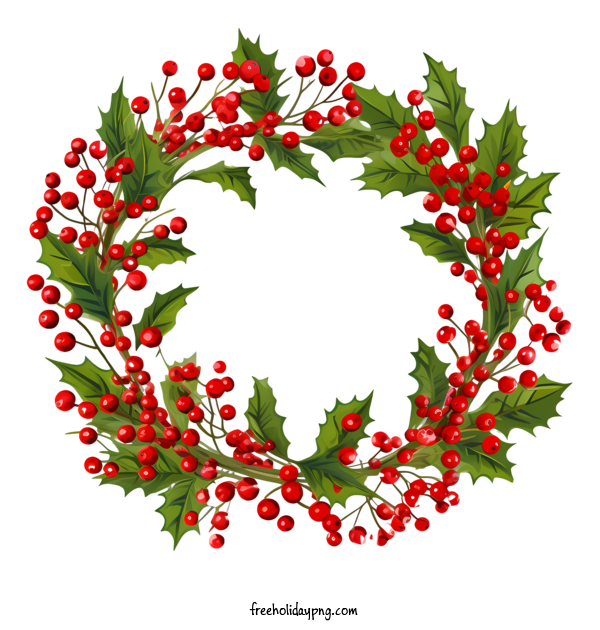 Transparent Christmas Christmas Wreath holly wreath christmas wreath for Christmas Wreath for Christmas
