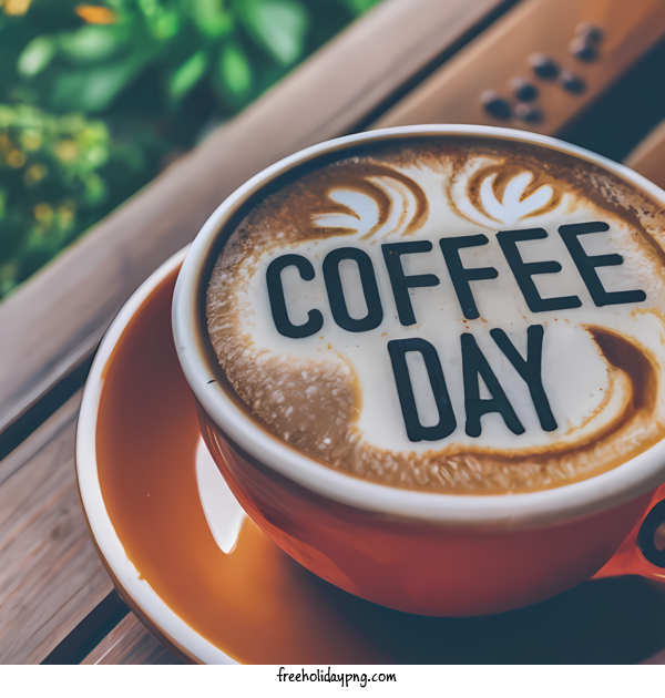 Transparent Coffee Day International Coffee Day Coffee cup for International Coffee Day for Coffee Day