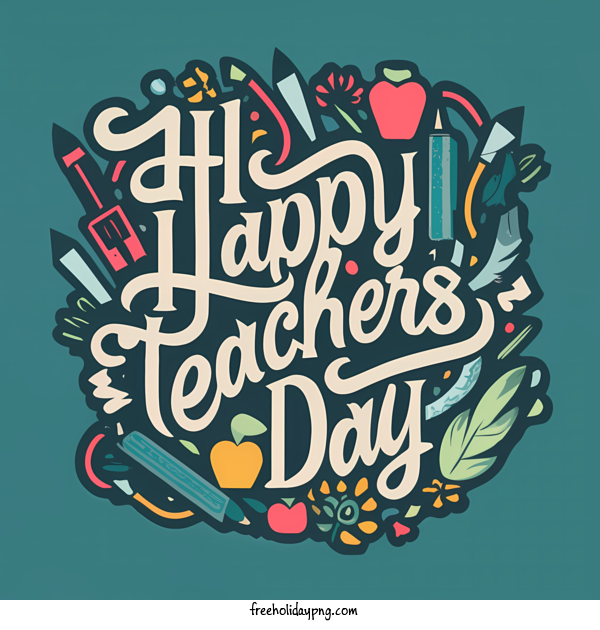 Transparent World Teacher's Day Teacher's Day happy teachers day teacher appreciation for Teacher's Day for World Teachers Day