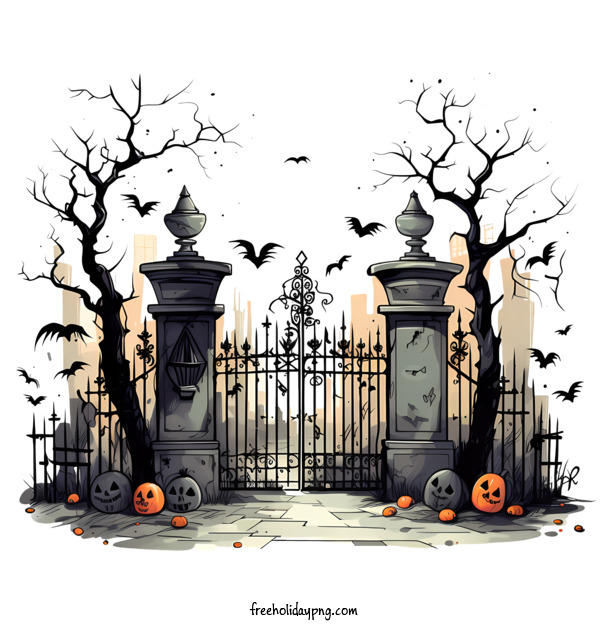 Transparent Graveyard Halloween Graveyard haunted ghosts for Graveyard for Graveyard