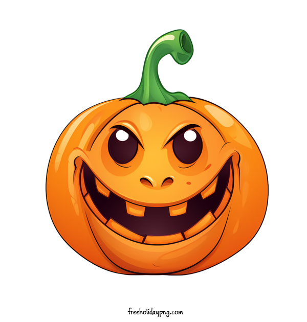 Transparent Halloween Jack O Lantern Happy Halloween grinning pumpkin for Jack O Lantern for Halloween