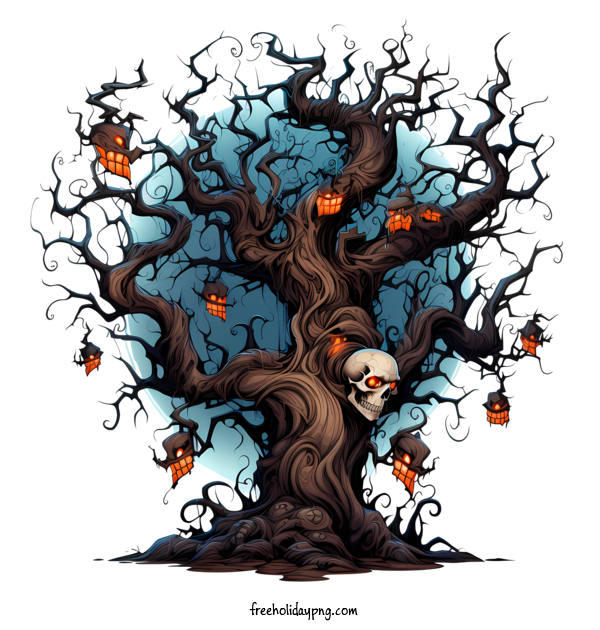 Transparent Halloween Halloween Tree halloween tree for Halloween Tree for Halloween