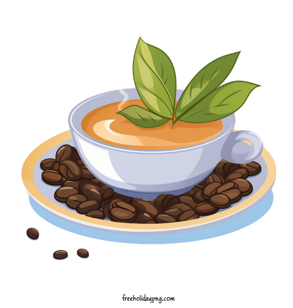 Transparent Coffee Day International Coffee Day coffee beans mug for International Coffee Day for Coffee Day