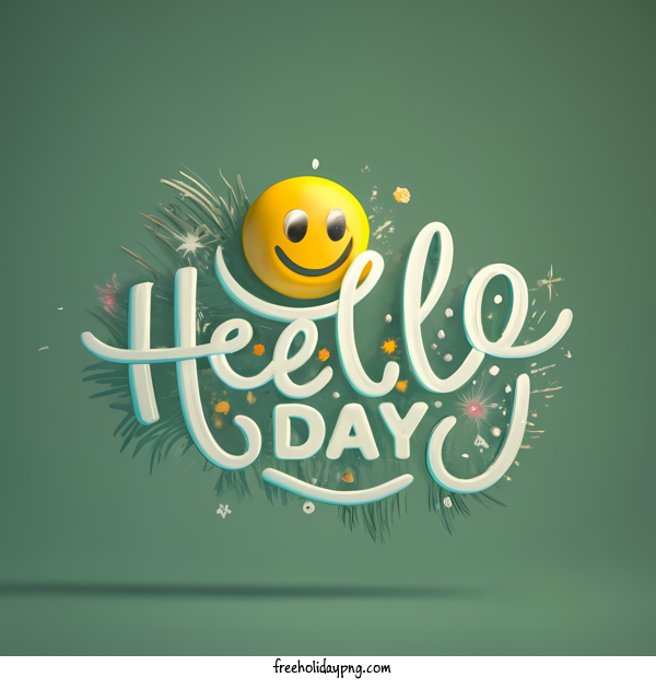 Transparent World Hello Day World Hello Day hello happy for Hello Day for World Hello Day