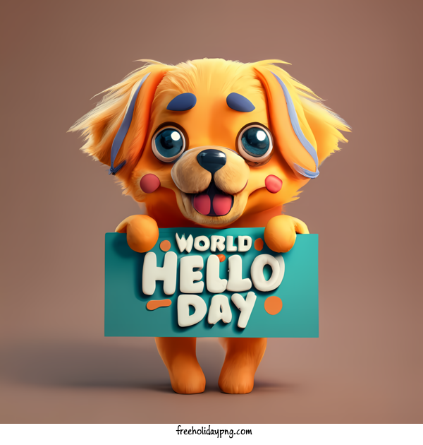 Transparent World Hello Day World Hello Day happy funny for Hello Day for World Hello Day