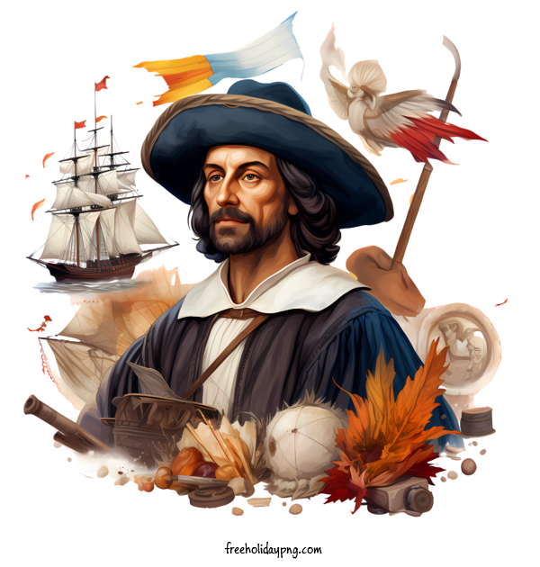 Transparent Columbus Day Happy Columbus Day pirate ship for Happy Columbus Day for Columbus Day
