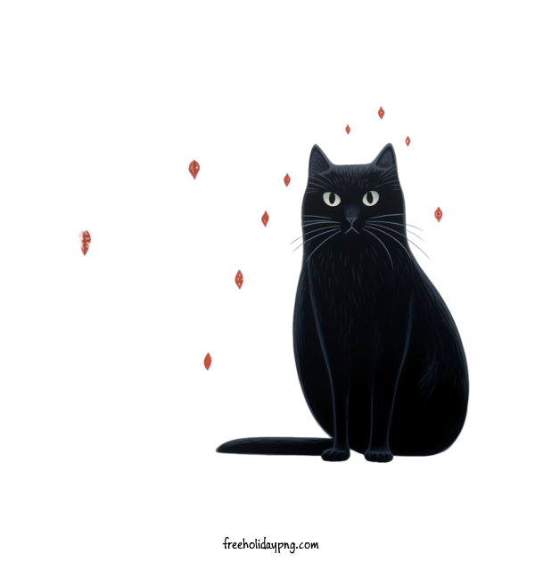 Transparent Halloween Black Cats black cat cat for Black Cats for Halloween