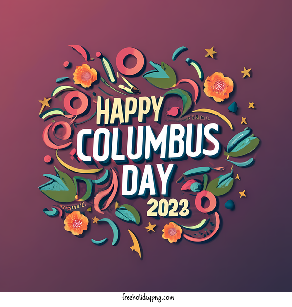 Transparent Columbus Day Happy Columbus Day happy columbus day paper craft for Happy Columbus Day for Columbus Day