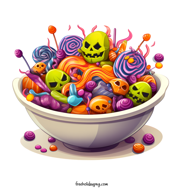Transparent Halloween Halloween Candies Bowl Halloween candy for Halloween Candies Bowl for Halloween