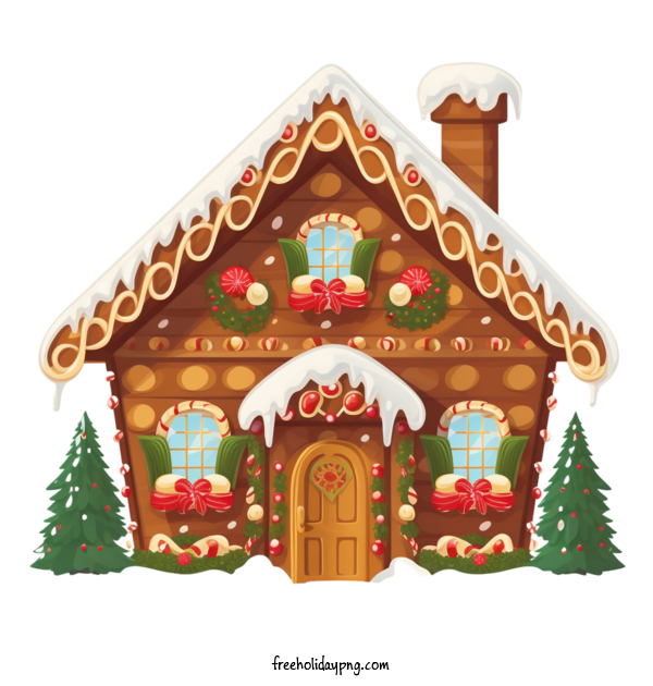 Transparent Christmas Christmas Gingerbread candy cane gingerbread house for Christmas Gingerbread for Christmas