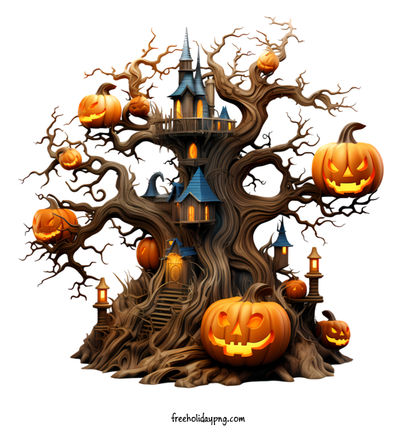 Transparent Halloween Halloween Tree tree halloween for Halloween Tree for Halloween