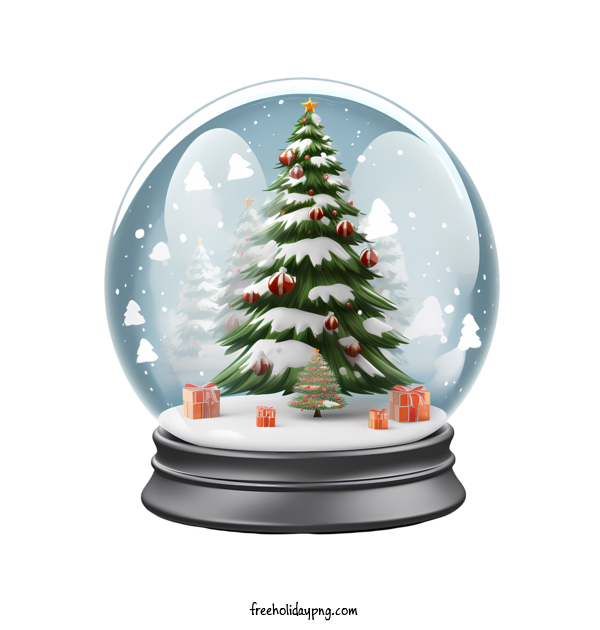 Transparent Christmas Christmas Snow Ball christmas tree snow globe for Christmas Snow Ball for Christmas