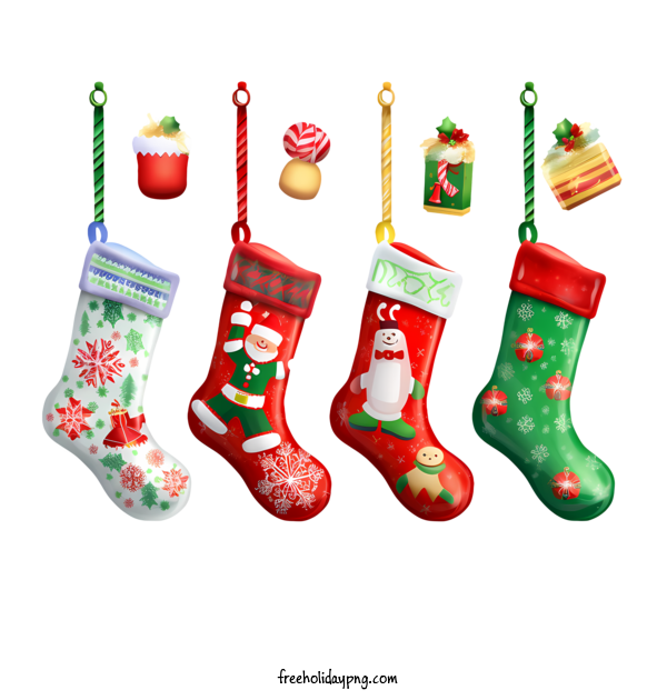 Transparent Christmas Christmas Stocking christmas socks winter for Christmas Stocking for Christmas
