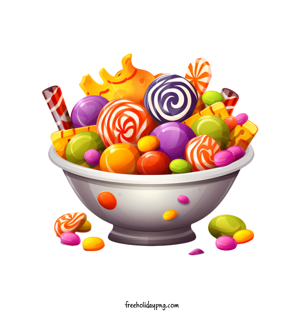 Transparent Halloween Halloween Candies Bowl sugar candy for Halloween Candies Bowl for Halloween