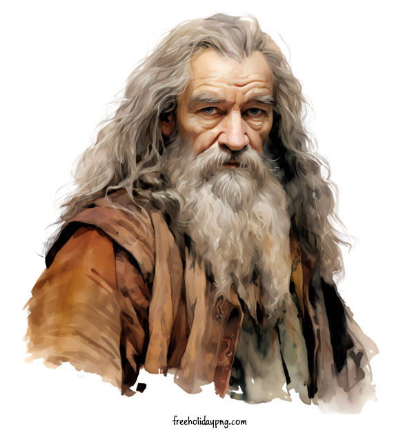 Transparent Hobbit Day Hobbit Day old man long white beard for Happy Hobbit Day for Hobbit Day