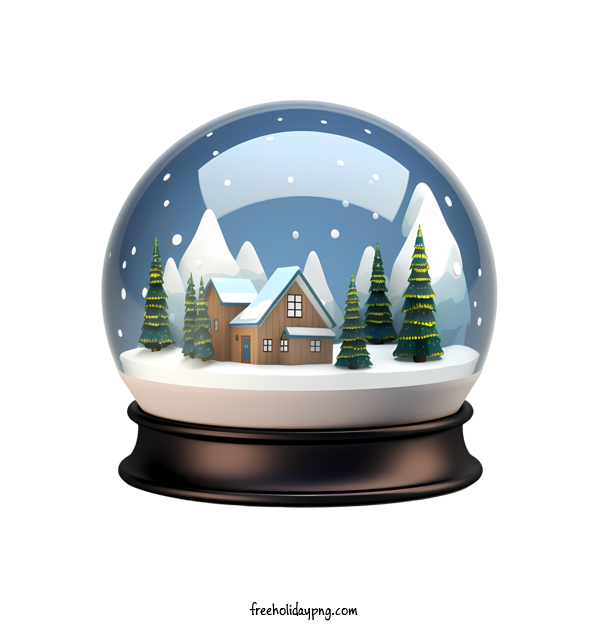 Transparent Christmas Christmas Snow Ball snow globe house for Christmas Snow Ball for Christmas