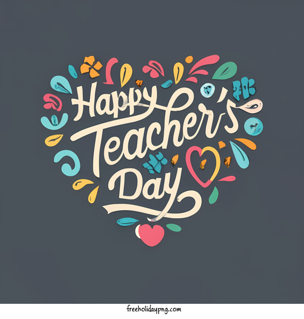 Transparent World Teacher's Day Teacher's Day happy teachers day teaching day for Teacher's Day for World Teachers Day