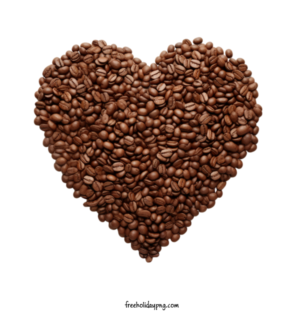 Transparent Coffee Day International Coffee Day coffee beans heart for International Coffee Day for Coffee Day