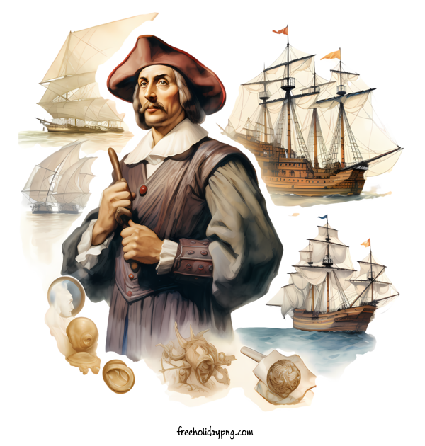Transparent Columbus Day Happy Columbus Day person pirate for Happy Columbus Day for Columbus Day