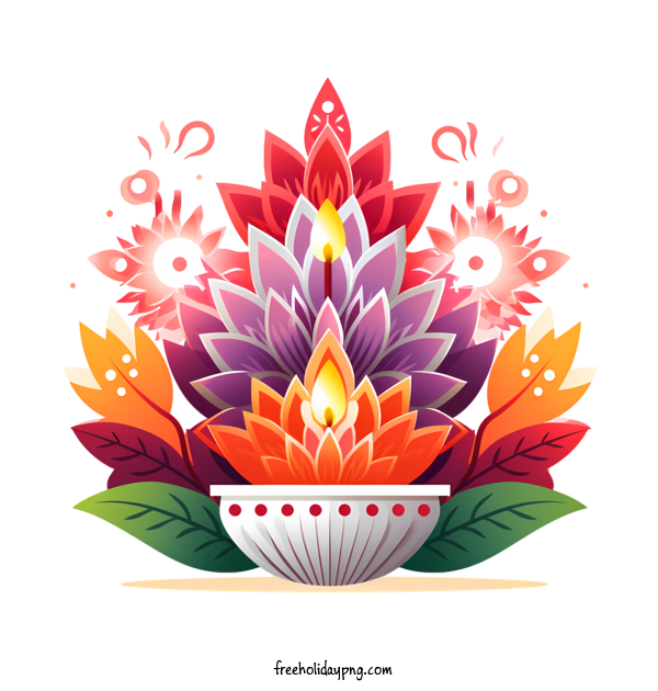 Transparent Loy Krathong Happy Loy Krathong lotus flower floral design for Happy Loy Krathong for Loy Krathong