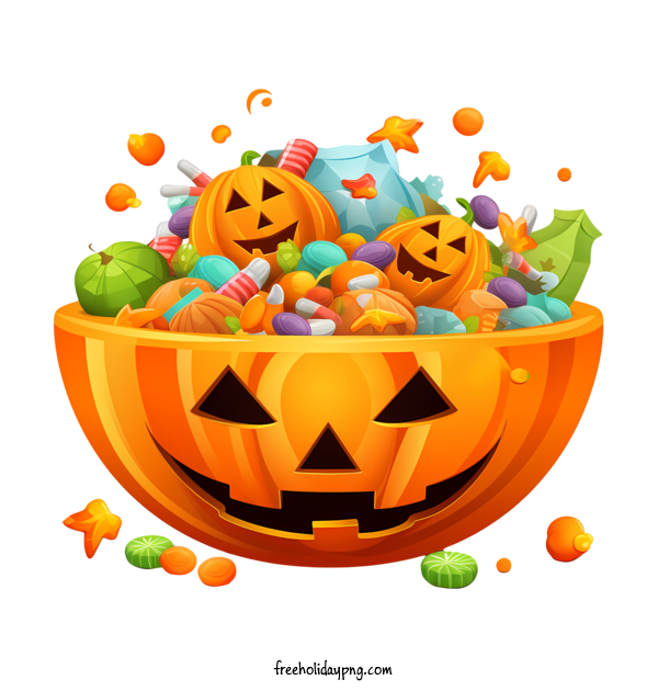 Transparent Halloween Halloween Candies Bowl Sweet candy for Halloween Candies Bowl for Halloween