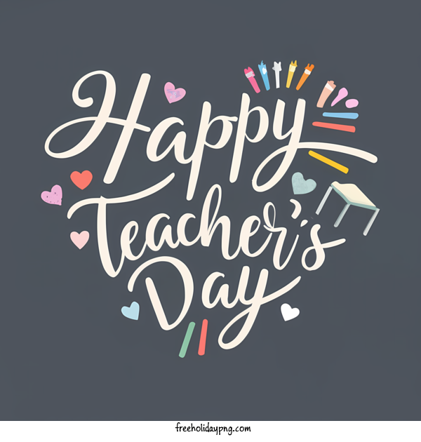 Transparent World Teacher's Day Teacher's Day Happy Teacher's Day teacher appreciation for Teacher's Day for World Teachers Day