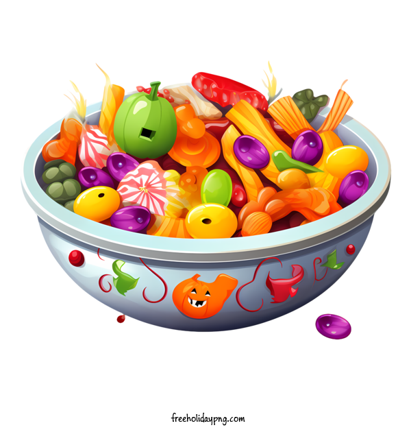 Transparent Halloween Halloween Candies Bowl food bowl for Halloween Candies Bowl for Halloween