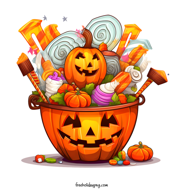 Transparent Halloween Halloween Candies Bowl halloween jack o'lantern for Halloween Candies Bowl for Halloween