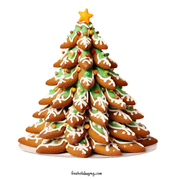 Transparent Christmas Christmas Cookies cookie tree gingerbread house for Christmas Cookies for Christmas