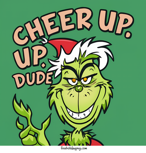 Transparent Christmas Grinch cheeky wacky for Grinch for Christmas