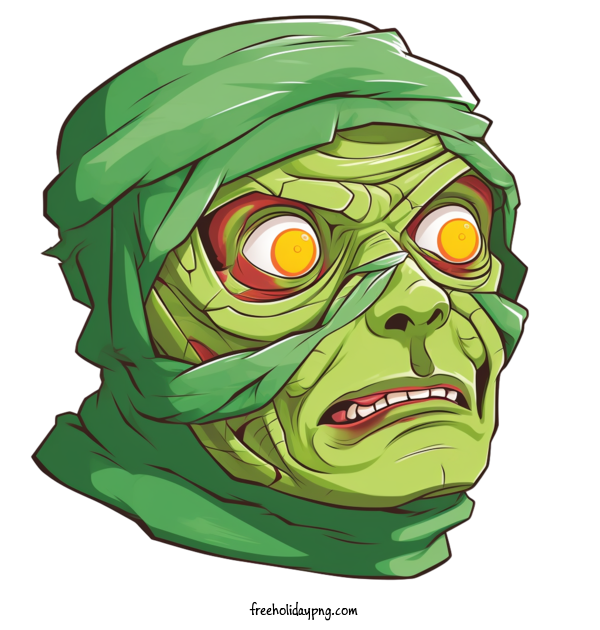 Transparent halloween zombie Alien mask for zombie for Halloween