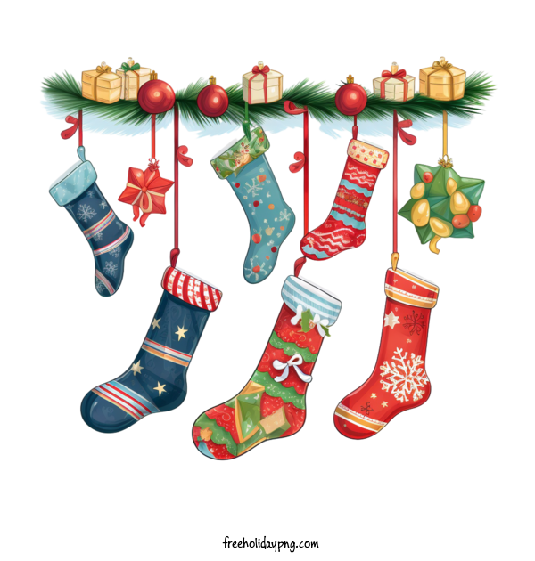 Transparent Christmas Christmas Stocking christmas socks hanging stockings for Christmas Stocking for Christmas