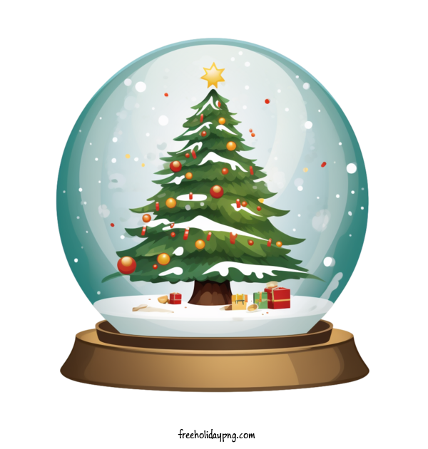 Transparent Christmas Christmas Snowball christmas tree winter for Christmas Snowball for Christmas