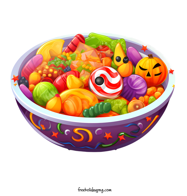 Transparent Halloween Halloween Candies Bowl food candy for Halloween Candies Bowl for Halloween