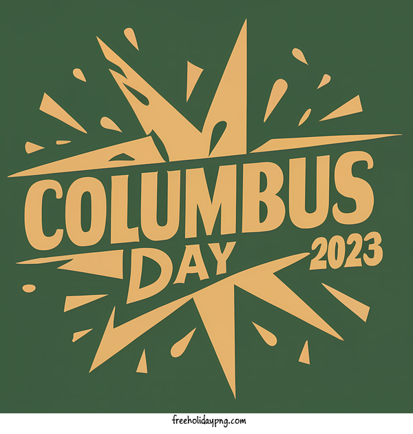 Transparent Columbus Day Happy Columbus Day columbus day 2023 columbus day logo for Happy Columbus Day for Columbus Day