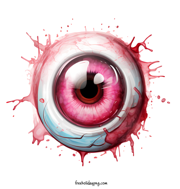 Transparent Halloween Halloween Eyeball eye red for Halloween Eyeball for Halloween