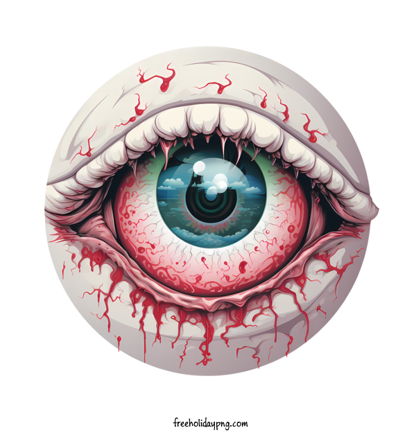 Transparent Halloween Halloween Eyeball zombie eye for Halloween Eyeball for Halloween