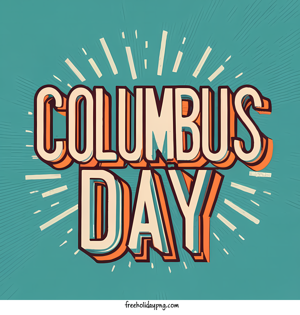 Transparent Columbus Day Happy Columbus Day columbus day holiday for Happy Columbus Day for Columbus Day