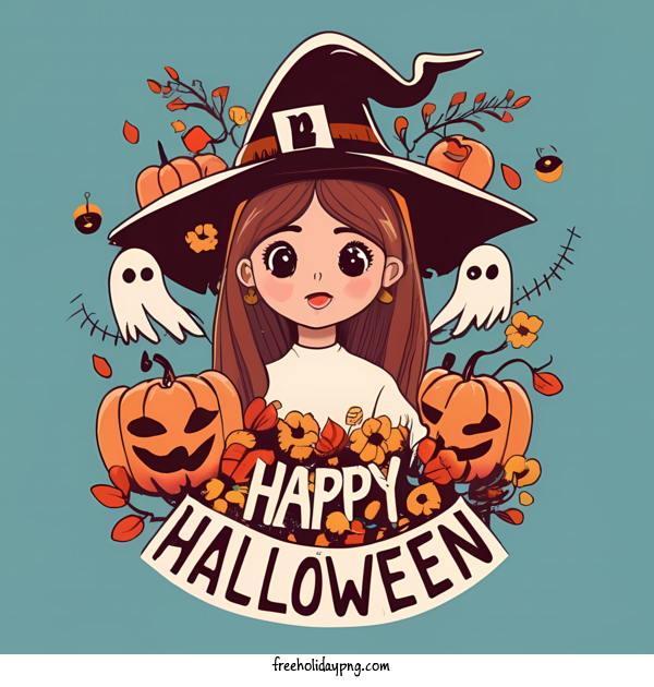 Transparent Halloween Happy Halloween halloween witch for Happy Halloween for Halloween