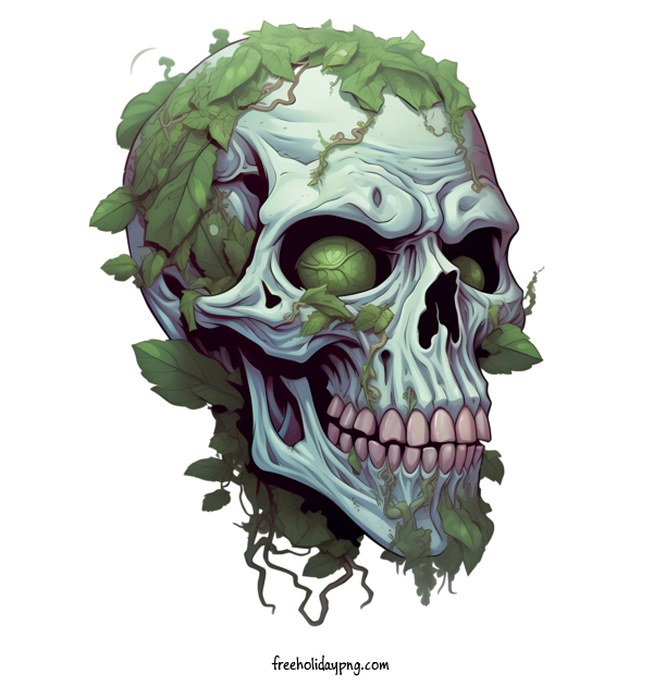 Transparent halloween zombie ghost skull for zombie for Halloween