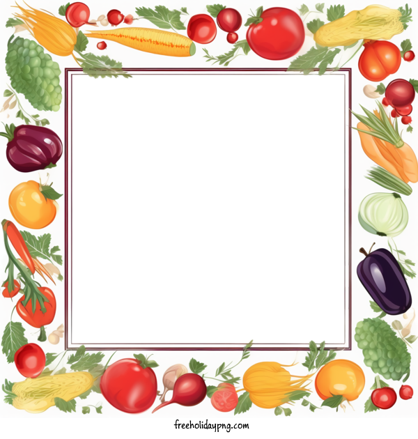 Transparent World Food Day World Food Day vegetables frame for Food Day for World Food Day