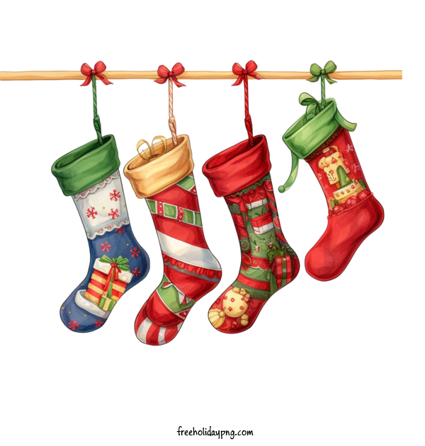 Transparent Christmas Christmas Stocking christmas socks holiday socks for Christmas Stocking for Christmas