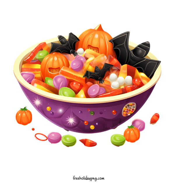 Transparent Halloween Halloween Candies Bowl halloween candy for Halloween Candies Bowl for Halloween