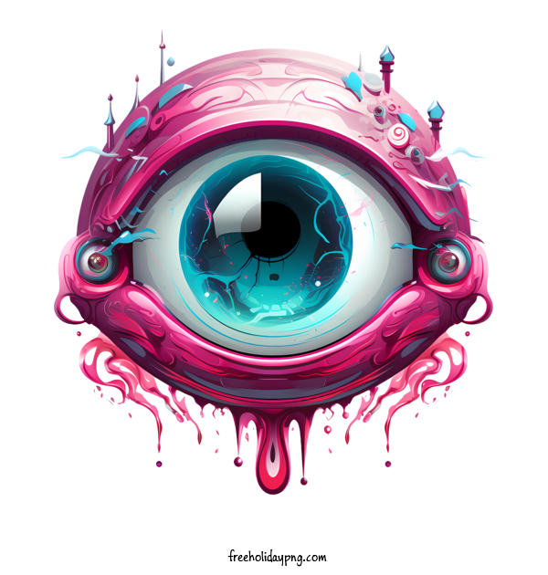 Transparent Halloween Halloween Eyeball Eye Psychedelic for Halloween Eyeball for Halloween