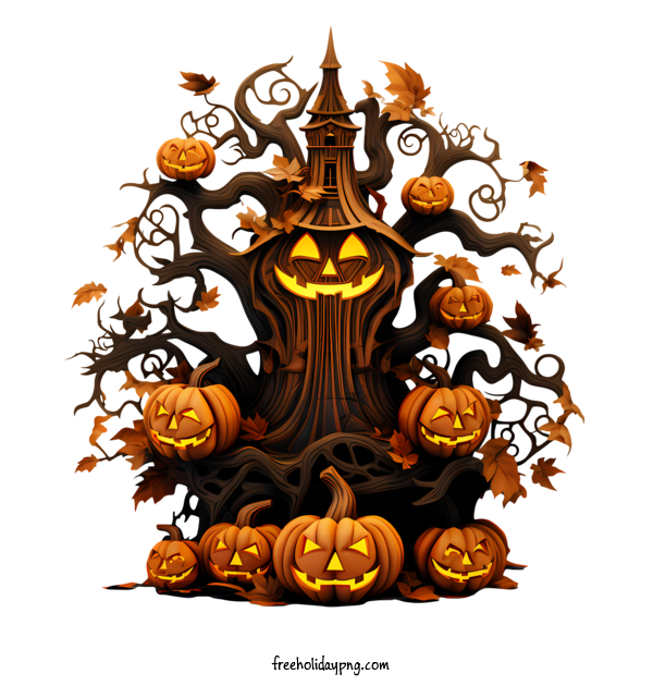 Transparent Halloween Halloween Tree Tree Halloween for Halloween Tree for Halloween